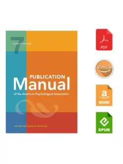 Publication Manual (OFFICIAL) 7th Edition of the American Psychological Association